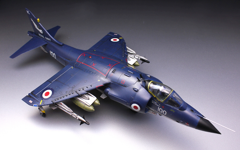 タミヤ☆1/48☆シーハリアー☆FRS.1☆イギリス海軍☆12500